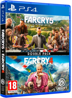 Far Cry 4 (Русская версия) + Far Cry 5 (Английская версия) (PS4)